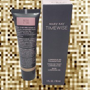 Beige C 140 (Cool) Luminous 3D Foundation Normal to Dry Skin
